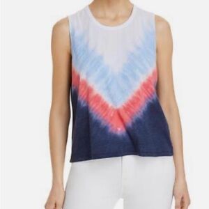 Aqua Women’s Tie-Dye Fitness Tank Top L / Serenity Brand New